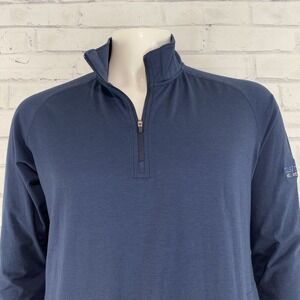 Travis Mathew Jacket Men's Medium 1/4 Zip Sweater Pullover Golfing Sweatshirt